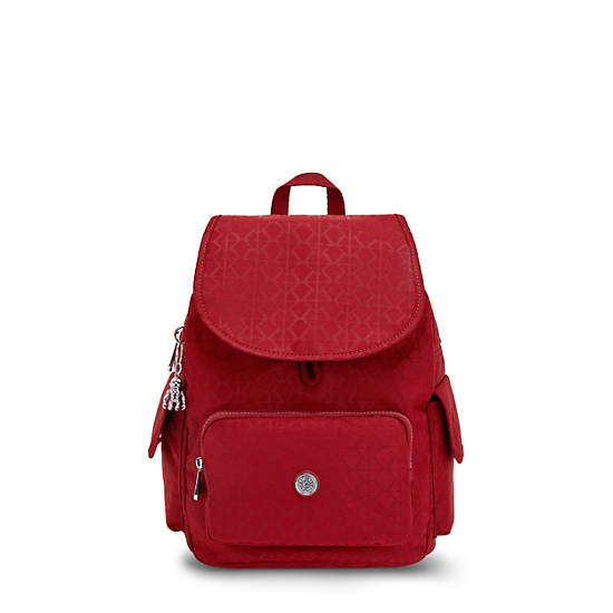 Kipling City Pack Small Klassieke Rugzak Rood | NL 1717VR